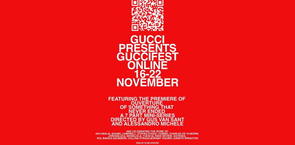 Poster de presentación del GucciFest